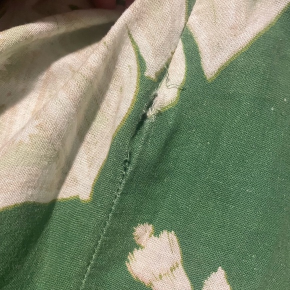 Farm Rio Green Lace Monsteras Mini Dress - Picture 9 of 9